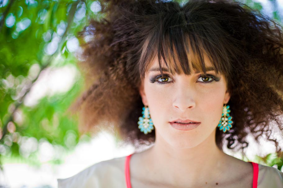 Portrait in a tree