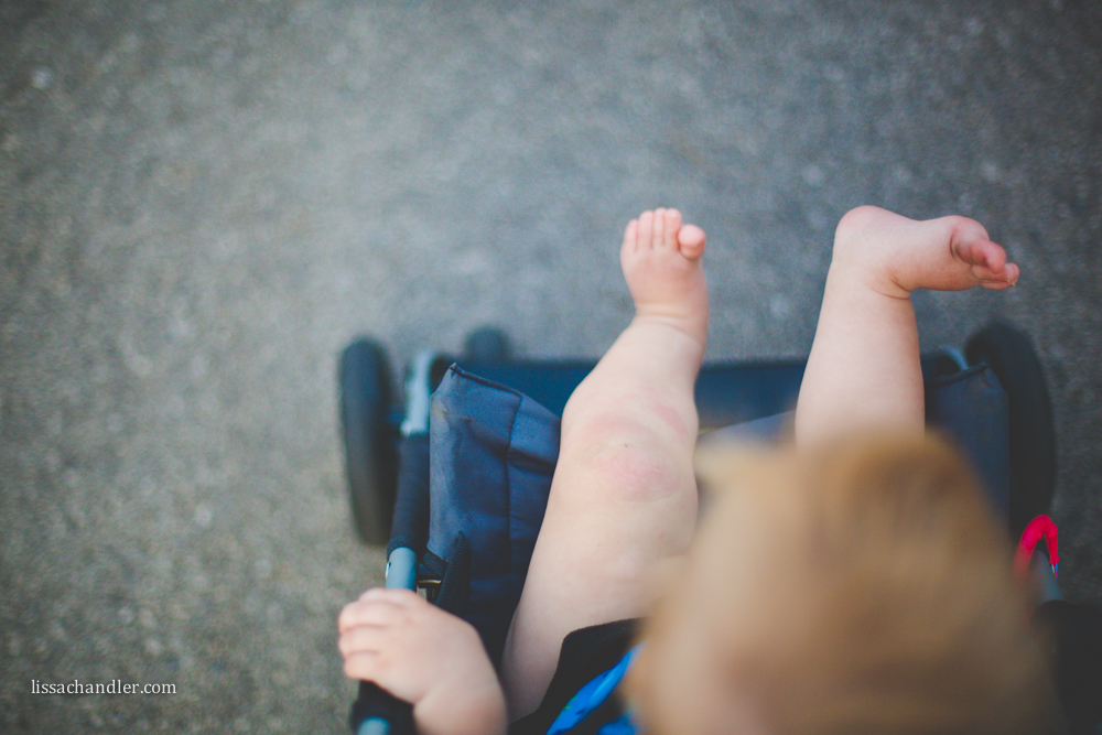 Baby in a Stroller