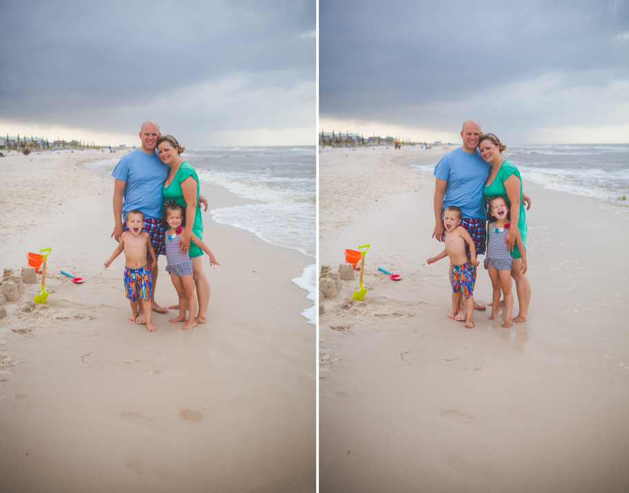Family Photos at the Beach