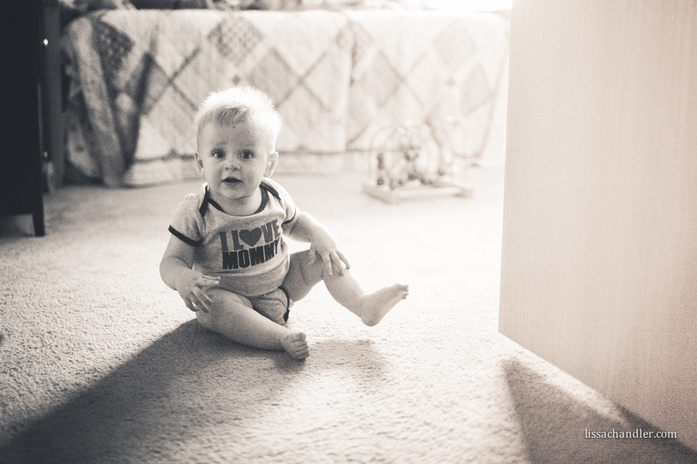 Baby in Doorway