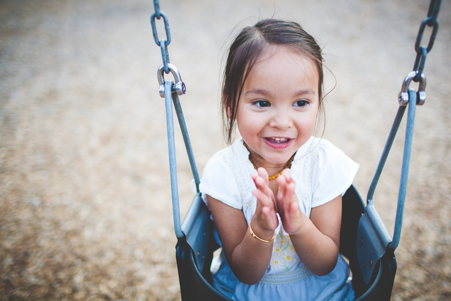 Child Swinging