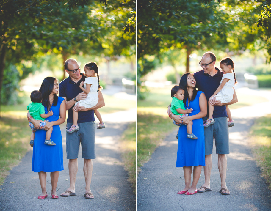 Ideas for posing family photographs