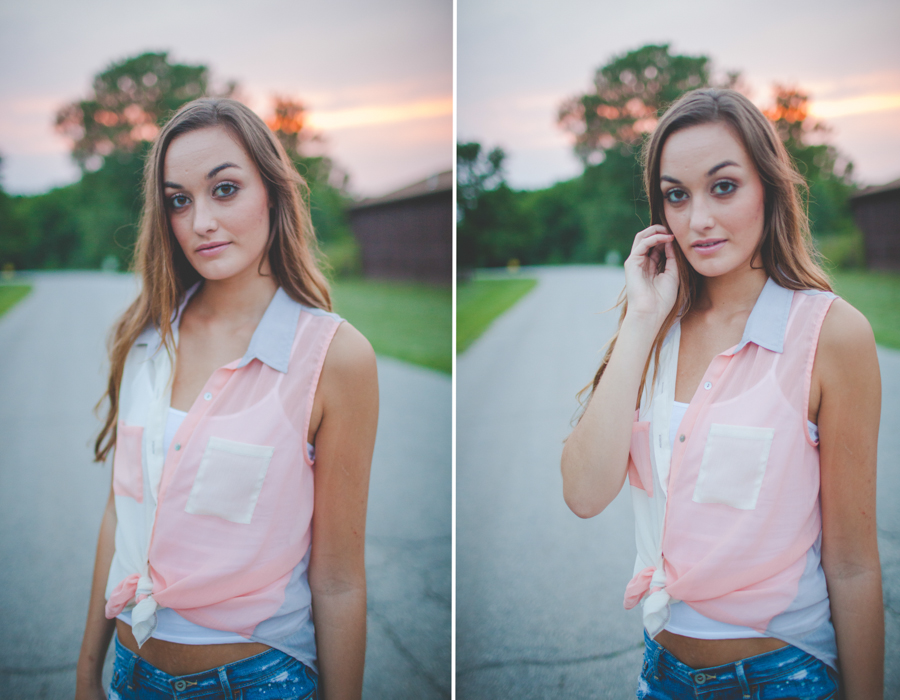 High School Senior Photographs Fayetteville Arkansas Senior Photos in Bentonville Arkansas