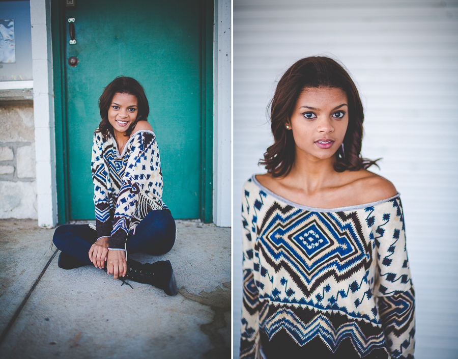 Senior Portrait Session in November - Missouri Photography