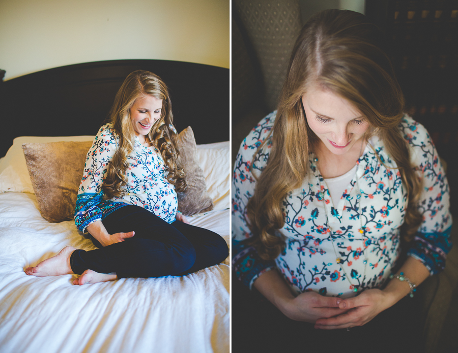 Family Photographer Fayetteville Arkansas, Photographer in Fayetteville Arkansas, Northwest Arkansas Photographer, Bentonville Arkansas Photographer, Maternity Photographer Bentonville, In Home Maternity Session, Winter Maternity Session, Inddor Maternity Photographs, Family Photos in Winter