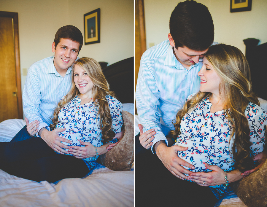 Family Photographer Fayetteville Arkansas, Photographer in Fayetteville Arkansas, Northwest Arkansas Photographer, Bentonville Arkansas Photographer, Maternity Photographer Bentonville, In Home Maternity Session, Winter Maternity Session, Inddor Maternity Photographs, Family Photos in Winter
