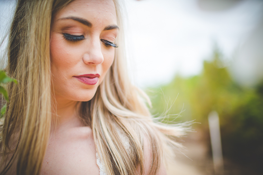 Bridal Portraits in a Greenhouse | Fayetteville Arkansas Wedding Photographer in Arkansas - lissachandler.com