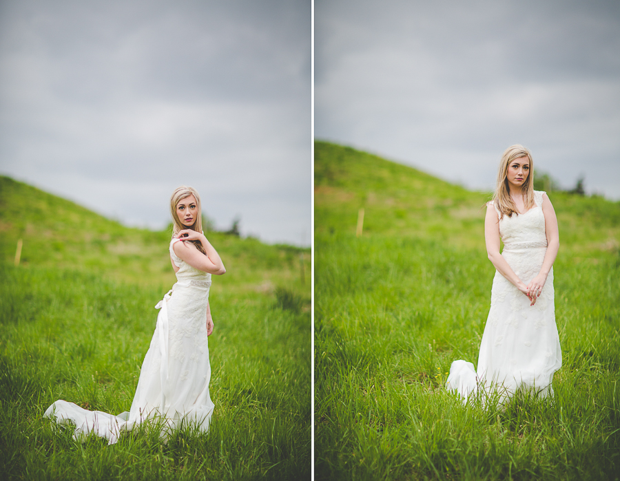Bridal Portraits in a Greenhouse | Fayetteville Arkansas Wedding Photographer in Arkansas - lissachandler.com