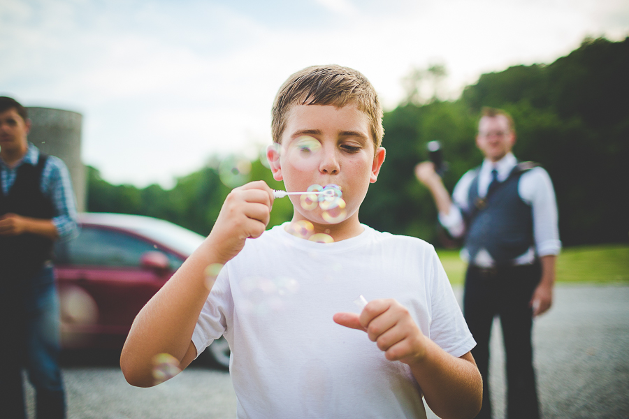 Northwest Arkansas Wedding Photographer - Bubbles