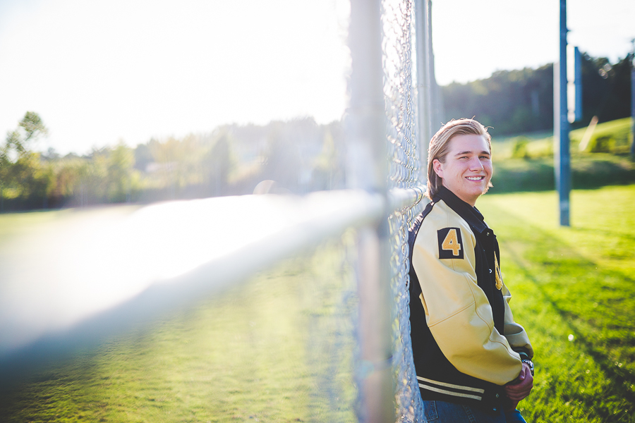 Baseball Senior Boy Photographs - Senior Photography by NWA Photographer Lissa Chandler - lissachandler.com