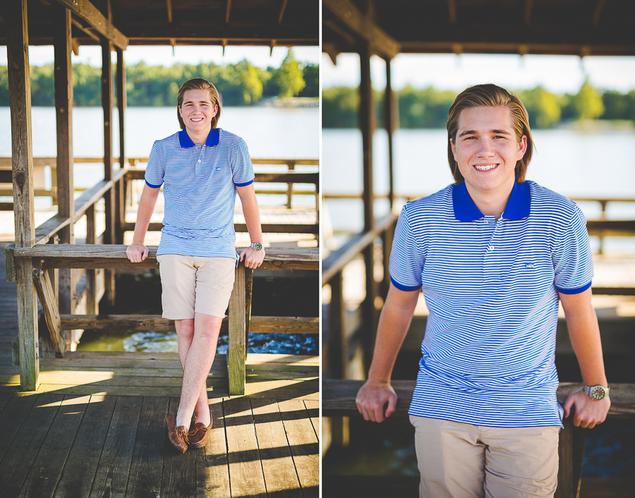 Lakeside Senior Boy Photographs - Senior Photography by NWA Photographer Lissa Chandler - lissachandler.com