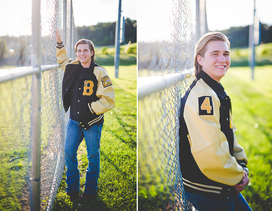 Baseball Senior Boy Photographs - Senior Photography by NWA Photographer Lissa Chandler - lissachandler.com