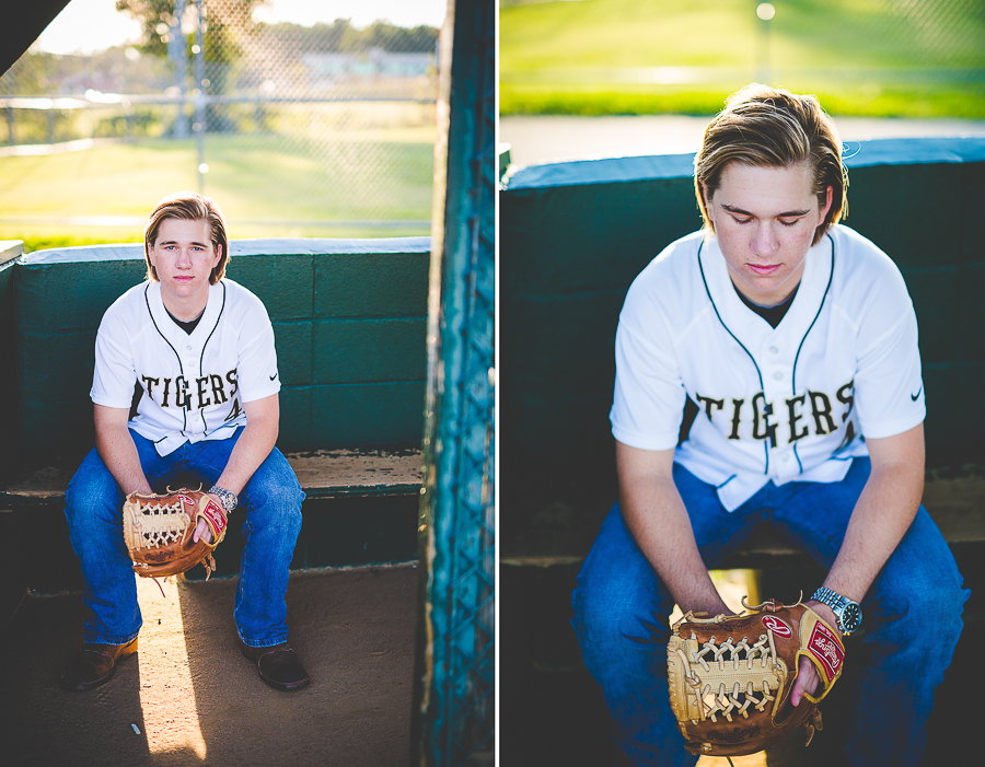 Baseball Senior Boy Photographs - Senior Photography by NWA Photographer Lissa Chandler - lissachandler.com