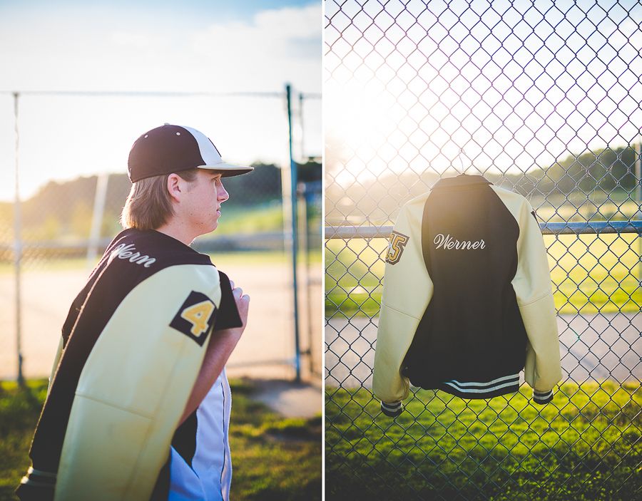 Baseball Senior Boy Photographs - Senior Photography by NWA Photographer Lissa Chandler - lissachandler.com