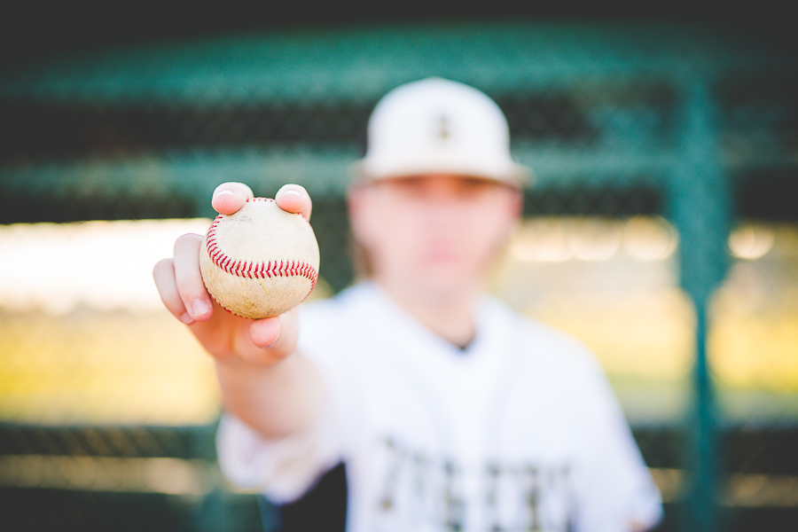 Baseball Senior Boy Photographs - Senior Photography by NWA Photographer Lissa Chandler - lissachandler.com