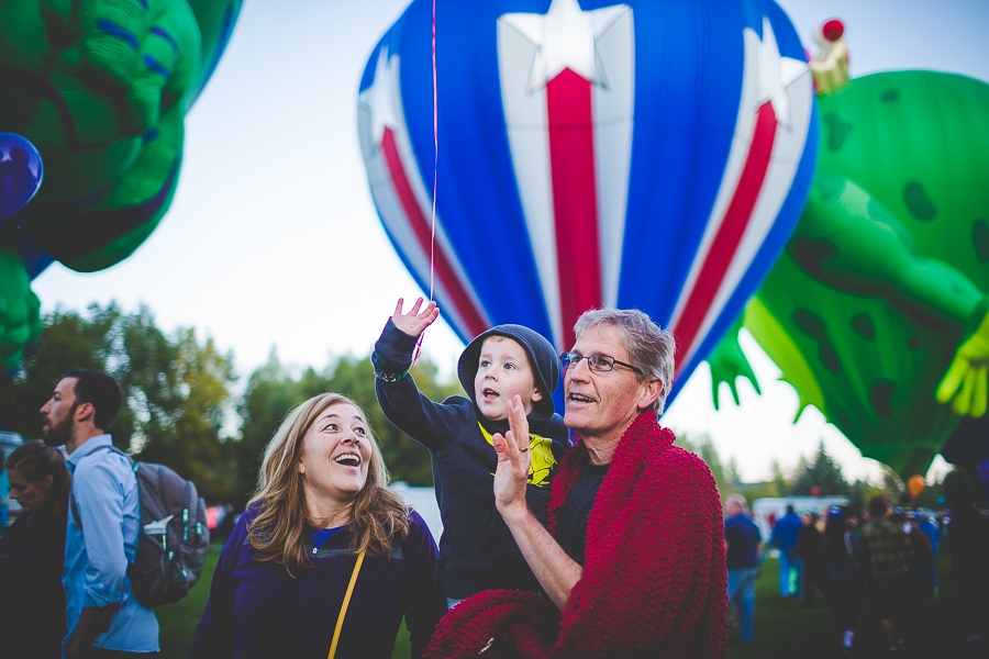 Copyright Elisabeth Chandler, lissachandler.com , Park City Air Balloon Launch