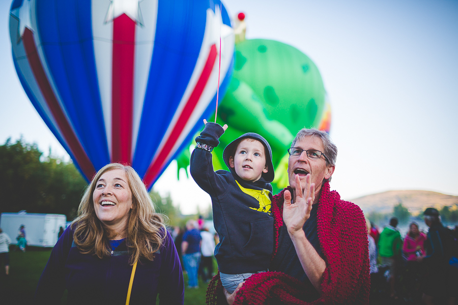Copyright Elisabeth Chandler, lissachandler.com , Park City Air Balloon Launch