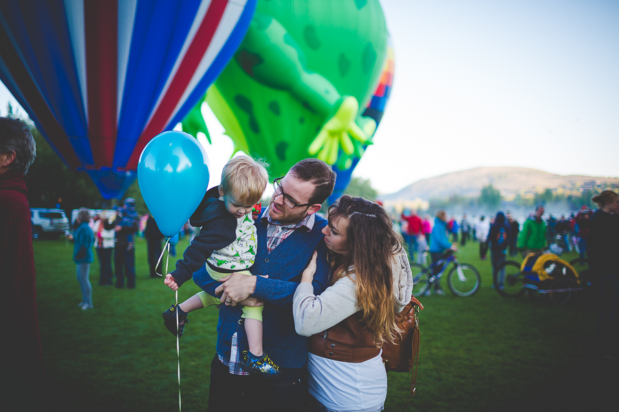 Copyright Elisabeth Chandler, lissachandler.com , Park City Air Balloon Launch