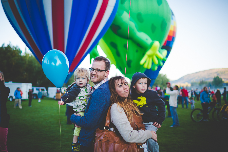 Copyright Elisabeth Chandler, lissachandler.com , Park City Air Balloon Launch