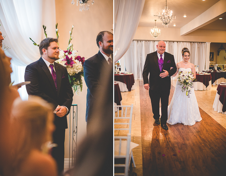 Bentonville Arkansas Wedding Photographer, Indoor Wedding on Rainy Day, lissachandler.com