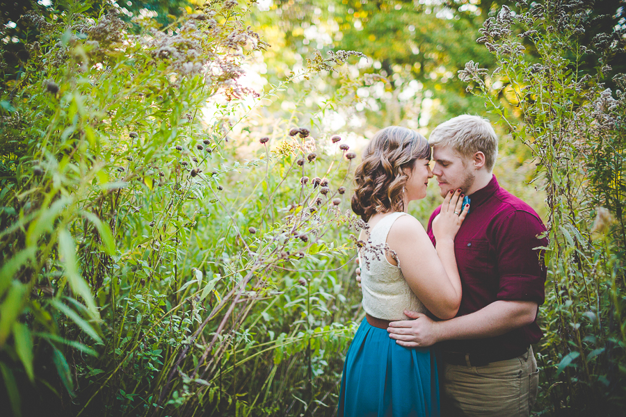 Kayla and Evan - Happy Engagement Photographs in NWA - Arkansas Wedding Photographer Lissa Chandler -lissachandler.com -1 Fall Engagement Photographs in Bentonville, Arkansas Wedding Photographer, Lissa Chandler, lissachandler.com