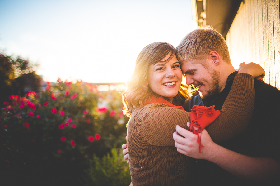 Kayla and Evan - Happy Engagement Photographs in NWA - Arkansas Wedding Photographer Lissa Chandler -lissachandler.com -10 Fall Engagement Photographs in Bentonville, Arkansas Wedding Photographer, Lissa Chandler, lissachandler.com