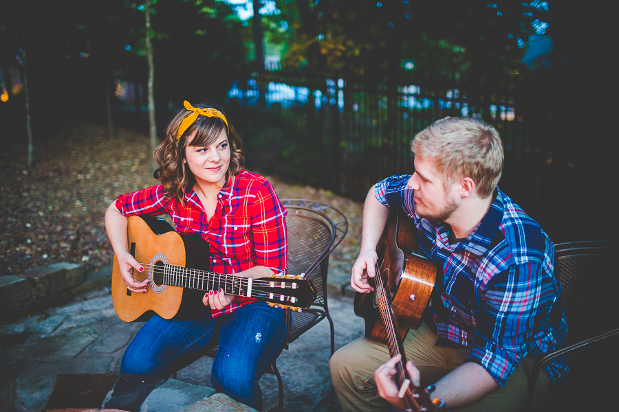 Kayla and Evan - Happy Engagement Photographs in NWA - Arkansas Wedding Photographer Lissa Chandler -lissachandler.com -14 Fall Engagement Photographs in Bentonville, Arkansas Wedding Photographer, Lissa Chandler, lissachandler.com