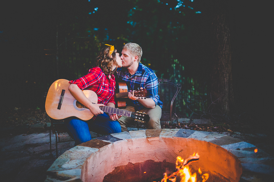 Kayla and Evan - Happy Engagement Photographs in NWA - Arkansas Wedding Photographer Lissa Chandler -lissachandler.com -15 Fall Engagement Photographs in Bentonville, Arkansas Wedding Photographer, Lissa Chandler, lissachandler.com