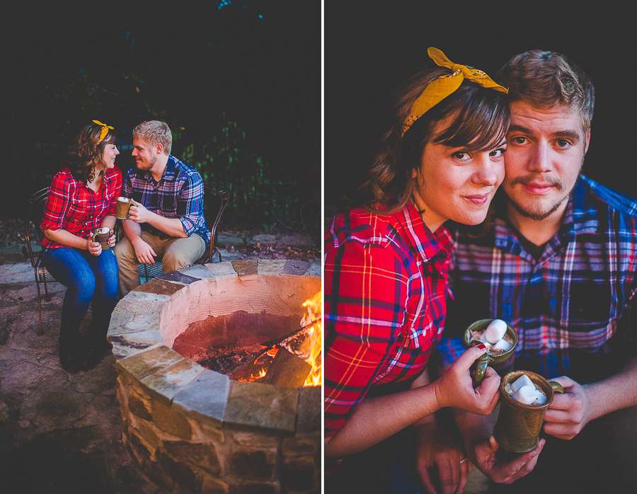 Kayla and Evan - Happy Engagement Photographs in NWA - Arkansas Wedding Photographer Lissa Chandler -lissachandler.com -41