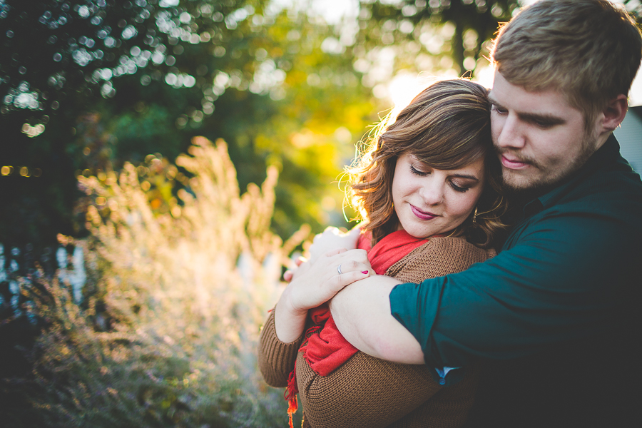 Kayla and Evan - Happy Engagement Photographs in NWA - Arkansas Wedding Photographer Lissa Chandler -lissachandler.com -6 Fall Engagement Photographs in Bentonville, Arkansas Wedding Photographer, Lissa Chandler, lissachandler.com