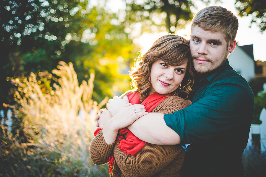 Kayla and Evan - Happy Engagement Photographs in NWA - Arkansas Wedding Photographer Lissa Chandler -lissachandler.com -7 Fall Engagement Photographs in Bentonville, Arkansas Wedding Photographer, Lissa Chandler, lissachandler.com