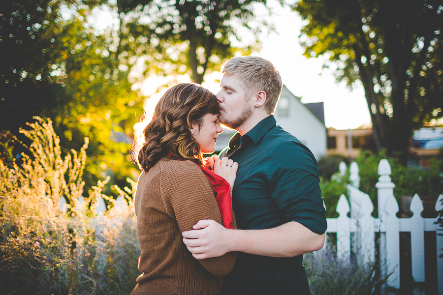 Kayla and Evan - Happy Engagement Photographs in NWA - Arkansas Wedding Photographer Lissa Chandler -lissachandler.com -8 Fall Engagement Photographs in Bentonville, Arkansas Wedding Photographer, Lissa Chandler, lissachandler.com