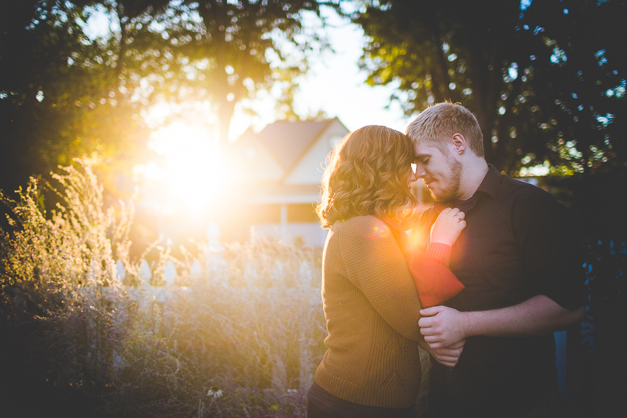 Kayla and Evan - Happy Engagement Photographs in NWA - Arkansas Wedding Photographer Lissa Chandler -lissachandler.com -9 Fall Engagement Photographs in Bentonville, Arkansas Wedding Photographer, Lissa Chandler, lissachandler.com