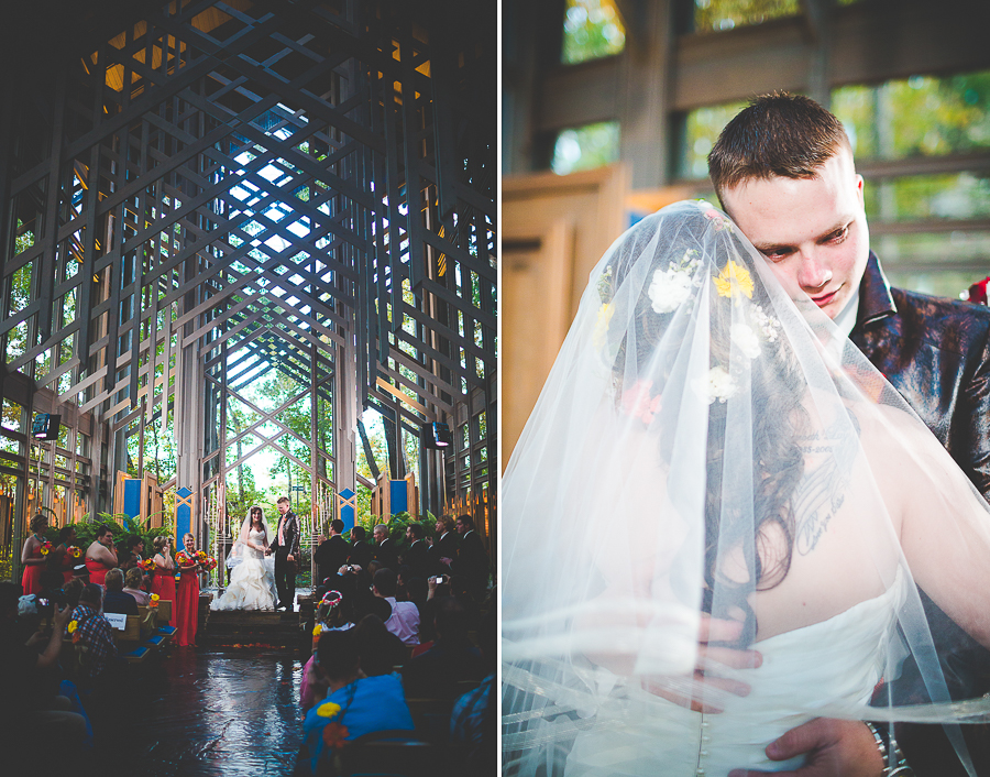Bentonville Wedding Photographer, Wedding at Thorncrown Chapel, lissachandler.com