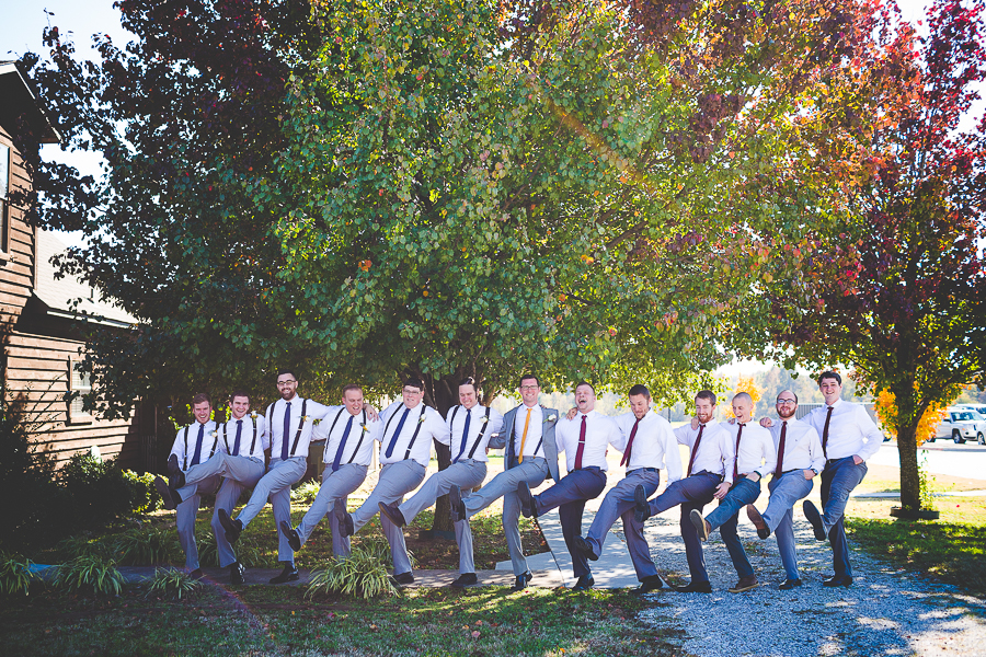 Outdoor Fall Wedding in November, Bentonville Wedding Photographer, © Elisabeth Chandler, lissachandler.com