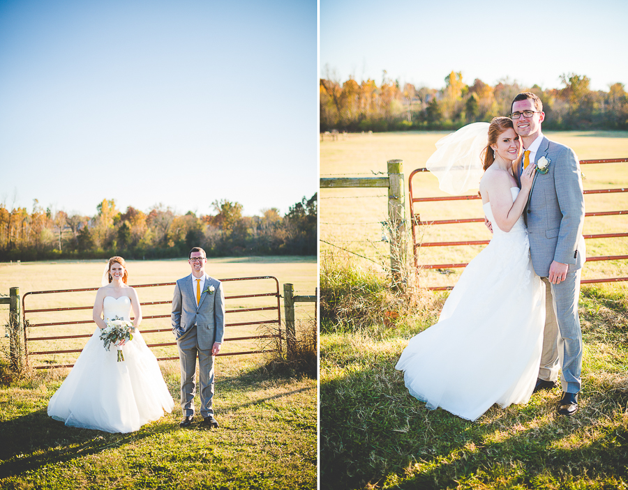 Outdoor Fall Wedding in November, Bentonville Wedding Photographer, © Elisabeth Chandler, lissachandler.com