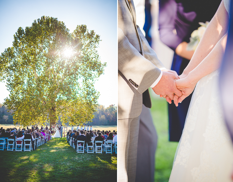 Outdoor Fall Wedding in November, Bentonville Wedding Photographer, © Elisabeth Chandler, lissachandler.com