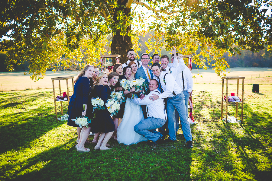 Outdoor Fall Wedding in November, Bentonville Wedding Photographer, © Elisabeth Chandler, lissachandler.com