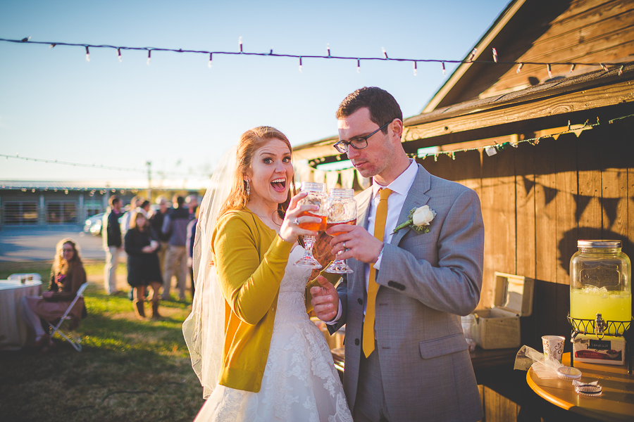 Outdoor Fall Wedding in November, Bentonville Wedding Photographer, © Elisabeth Chandler, lissachandler.com