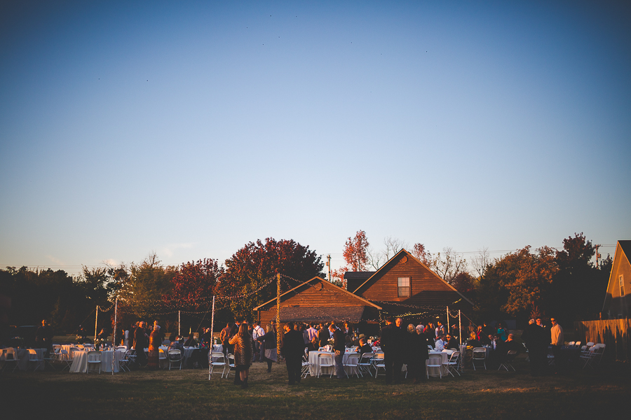 Outdoor Fall Wedding in November, Bentonville Wedding Photographer, © Elisabeth Chandler, lissachandler.com