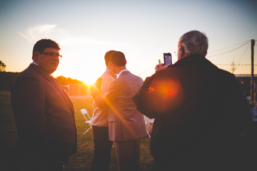 Outdoor Fall Wedding in November, Bentonville Wedding Photographer, © Elisabeth Chandler, lissachandler.com