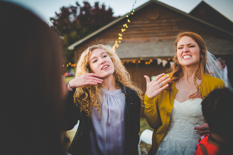 Outdoor Fall Wedding in November, Bentonville Wedding Photographer, © Elisabeth Chandler, lissachandler.com