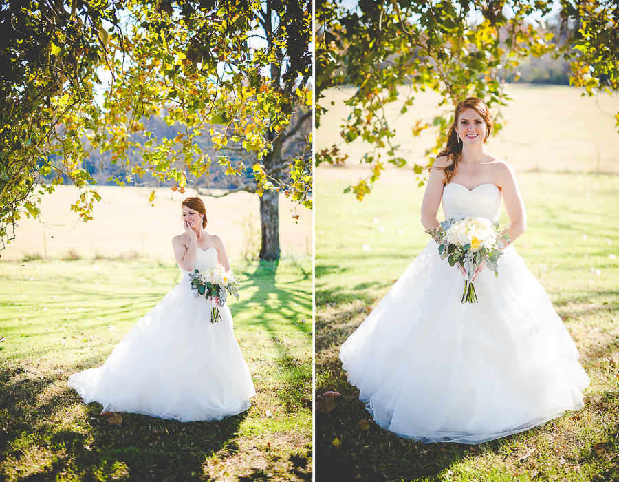 Outdoor Fall Wedding in November, Bentonville Wedding Photographer, © Elisabeth Chandler, lissachandler.com