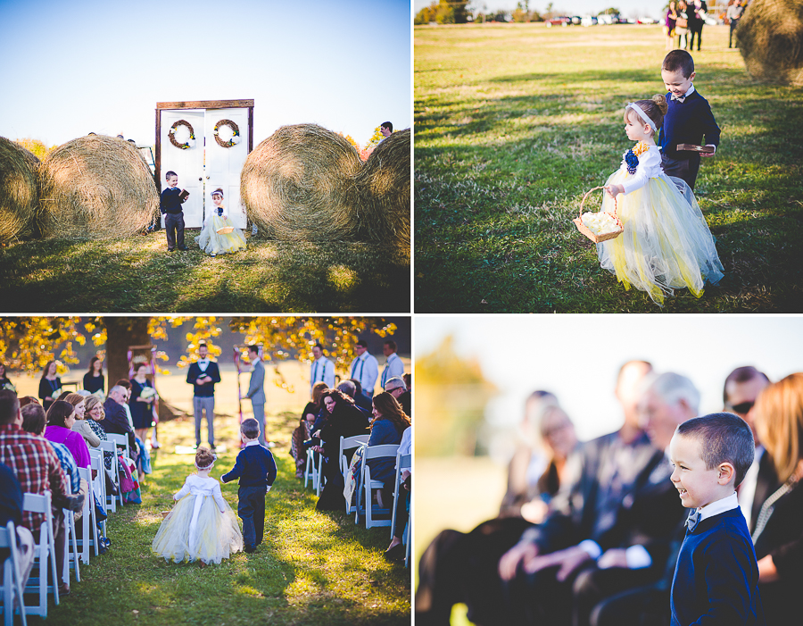 Outdoor Fall Wedding in November, Bentonville Wedding Photographer, © Elisabeth Chandler, lissachandler.com