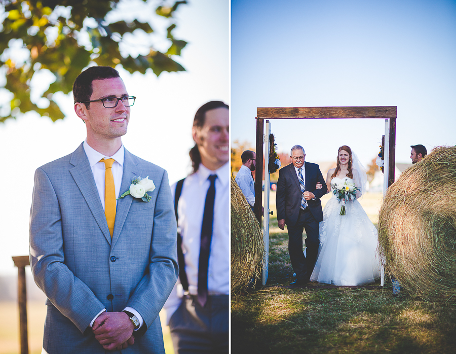 Outdoor Fall Wedding in November, Bentonville Wedding Photographer, © Elisabeth Chandler, lissachandler.com