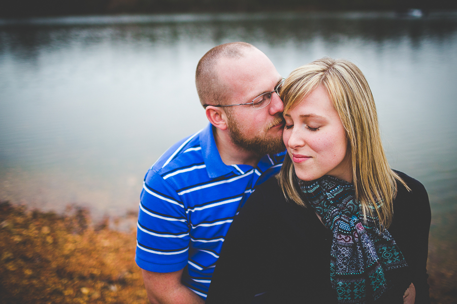 Late Fall Engagements, Engagement Session at a Lake, Arkansas Photographer, lissachandler.com