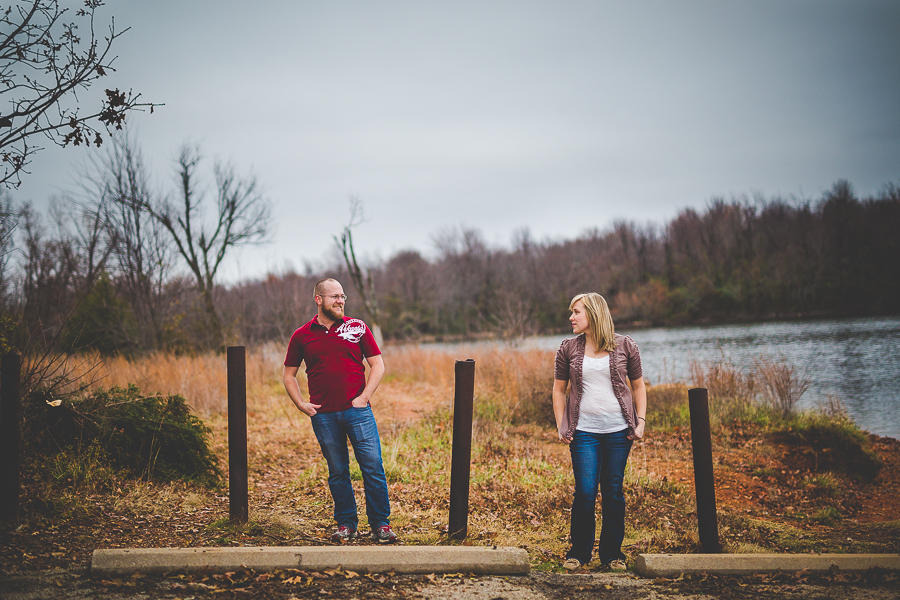 Late Fall Engagements, Engagement Session at a Lake, Arkansas Photographer, lissachandler.com