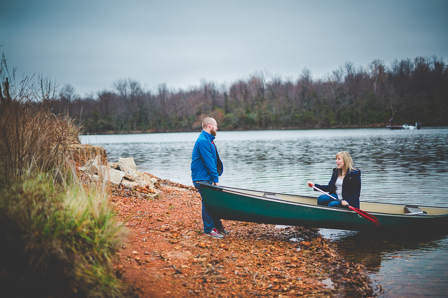 Late Fall Engagements, Engagement Session at a Lake, Arkansas Photographer, lissachandler.com