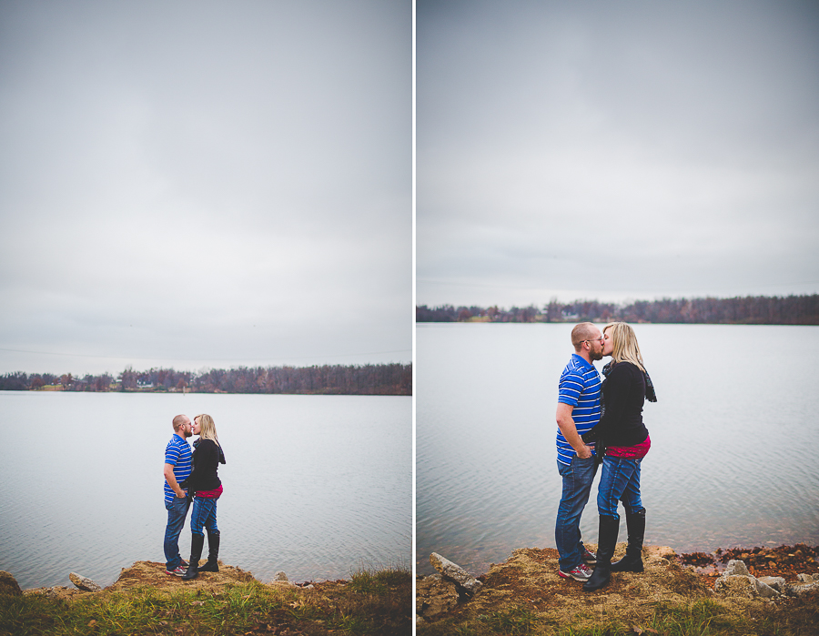 Late Fall Engagements, Engagement Session at a Lake, Arkansas Photographer, lissachandler.com