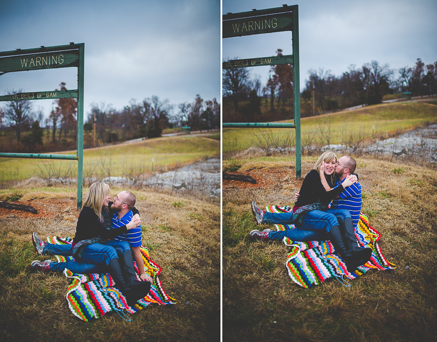 Late Fall Engagements, Engagement Session at a Lake, Arkansas Photographer, lissachandler.com